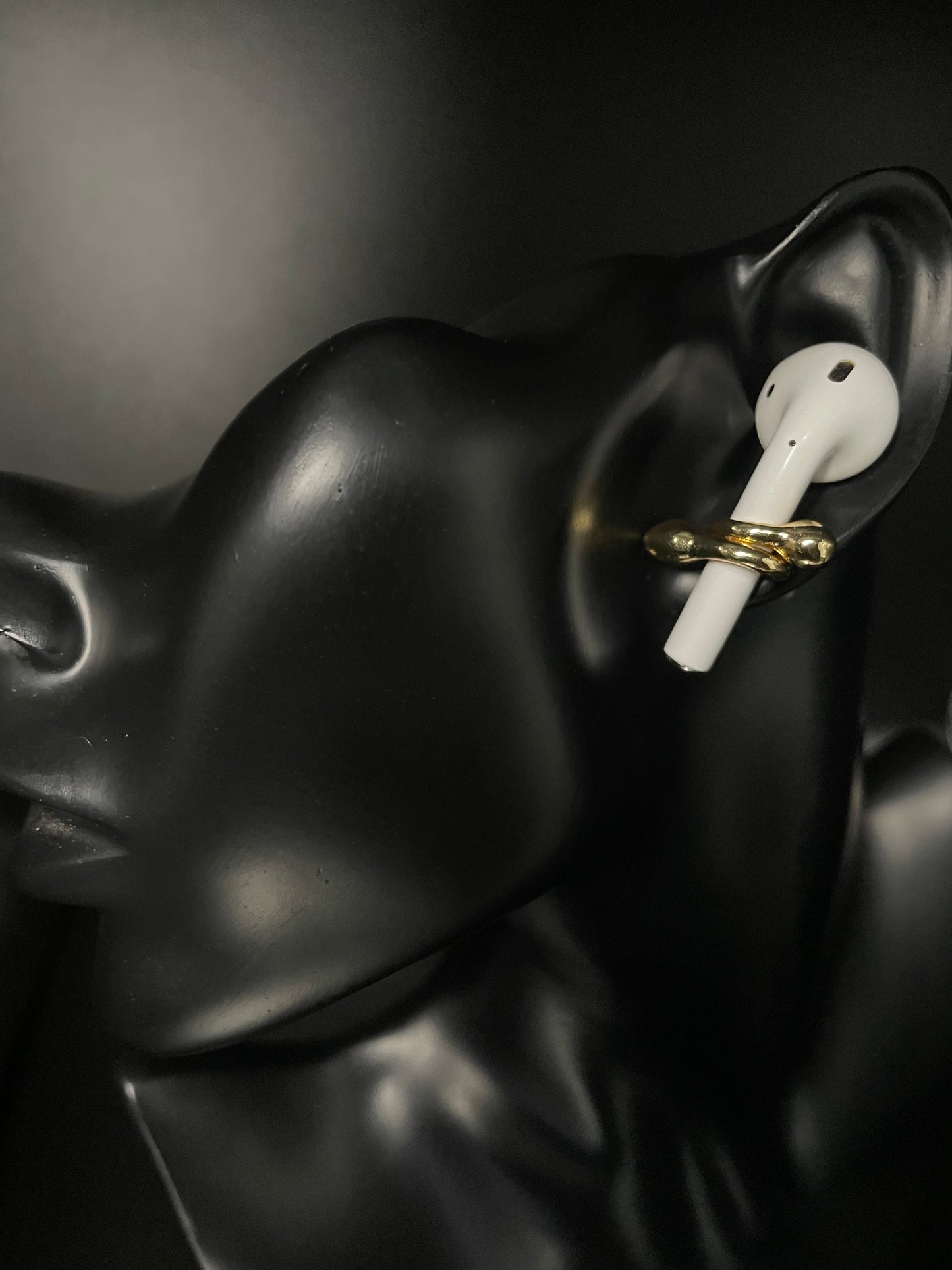 Snake Wireless Headphone Earrings